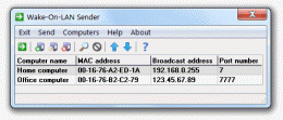 Download Wake-On-LAN Sender 2.0.11