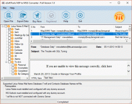 Download Convert NSF to MSG
