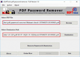 Download PDF Password Remover 1.0