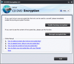 Download GiliSoft CD DVD Encryption