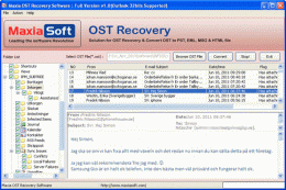 Download MaxiaSoft OST conversion to PST 1.0
