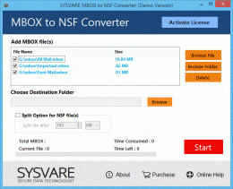 Download Save MBOX file in NSF format