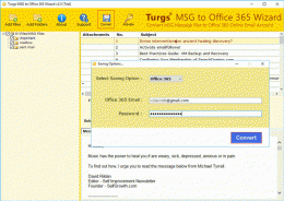 Download MSG To Office 365 Converter 2.0