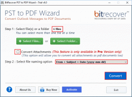 Download Outlook to PDF Migrator