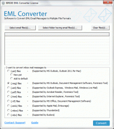 Download EML Messages to Outlook PST Converter