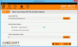 Download IBM Notes File Split NSF