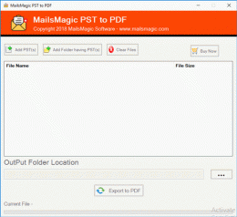 Download Create PDF from MS Outlook PST File 1.0