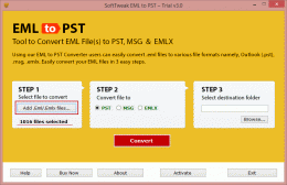 Download Export EML file to Outlook PST