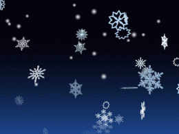 Download 3D Winter Snowflakes Screensaver