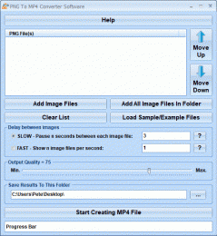 Download PNG To MP4 Converter Software