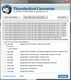 Download Convert Thunderbird Local Folders to PST