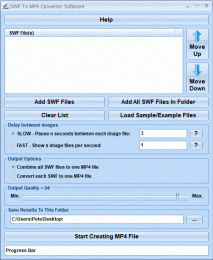 Download SWF To MP4 Converter Software