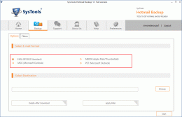 Download Save Emails from Hotmail