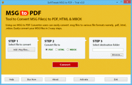 Download Outlook MSG Emails Save to PDF 4.1