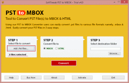 Download Import Outlook PST to MBOX