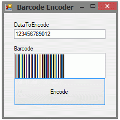 Download .NET Barcode Font Encoder Assembly and D 20.11