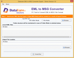 Download Toolsbaer EML to MSG Conversion Tool