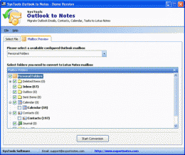 Download Copy Outlook contacts to Lotus Notes