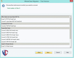 Download WholeClear OST to NSF Converter
