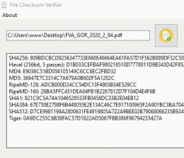 Download File Checksum Verifier