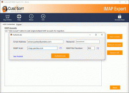 Download IMAP Account Export to PST