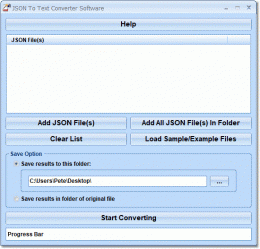Download JSON To Text Converter Software 7.0