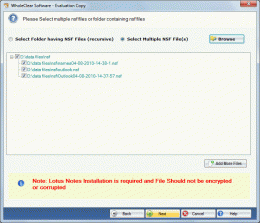 Download WholeClear NSF Converter