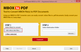 Download Convert MBOX files to Adobe Reader