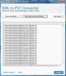 Download Convert Batch EML Files in PST