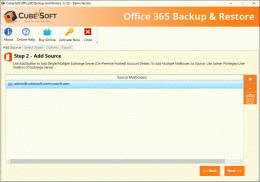 Download O365 Backup Mailbox to PST