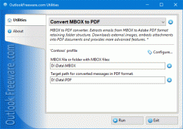 Download Convert MBOX to PDF for Outlook