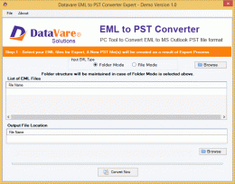Download Toolsbaer EML a PST Conversione