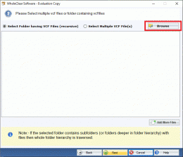 Download WholeClear VCF to PST Converter