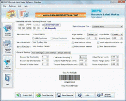 Download Standard Barcode Label Maker