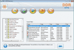 Download DDR NTFS Recovery