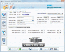 Download EAN 13 Barcode Generator Software 8.3.0.1