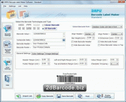 Download Industrial 2 of 5 Barcode Generator 8.3.0.1