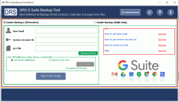 Download MigrateEmails G Suite Backup Tool 23.6