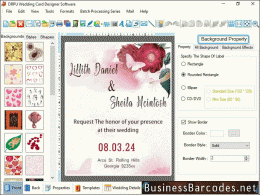 Download Customizable Wedding Card Program