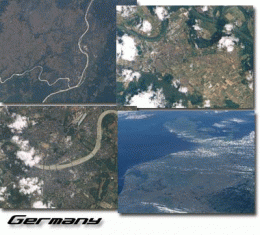 Download Earth from Space - Germany Screen Saver