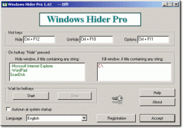 Download Windows Hider Pro