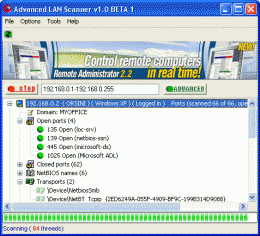 Download Advanced LAN Scanner 1.0